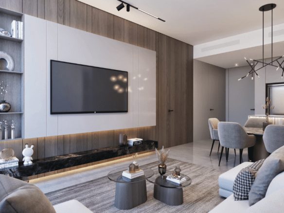 1, 2 & 3BR Apartments For Sale in Majan