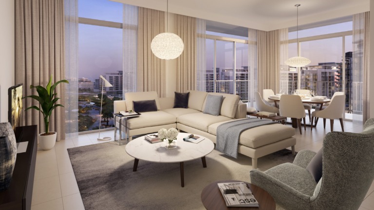 1, 2 & 3BR Apartments For Sale in Dubai Hills