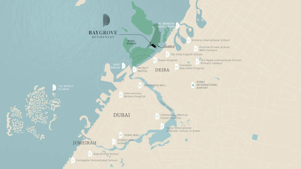 Bay Grove Residences 3 at Dubai Islands - Nakheel