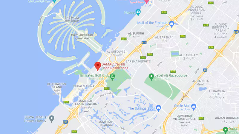 Cavalli Tower in Dubai Marina - Damac Properties